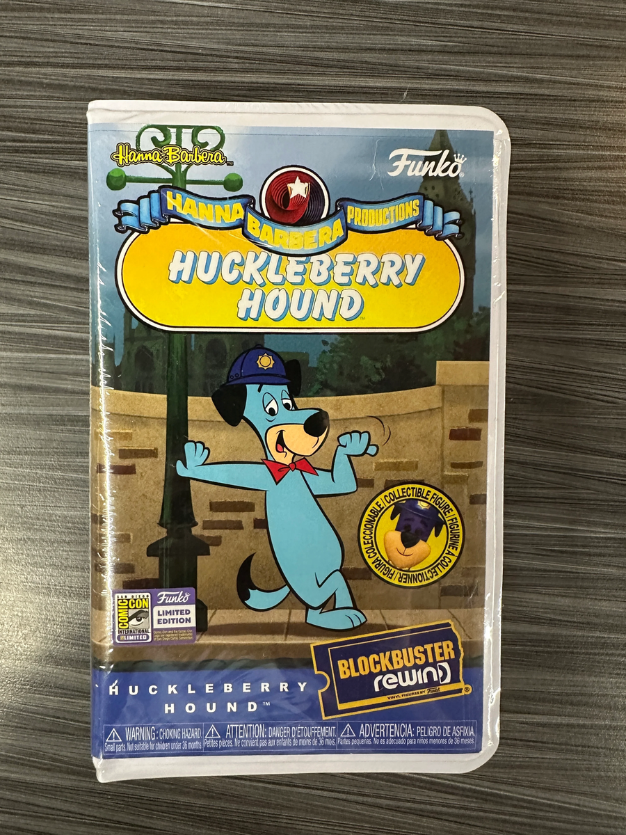 Funko Rewind Huckleberry Hound – VHS-Style Sammelfigur, Ca. 9,4 Cm, Inkl. Chase-Varianten-Chance