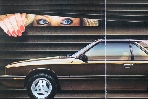 1982 Mercury Capri VTG The Great Escape Centerfold Original Print Ad 16 x 11" - Picture 2 of 9