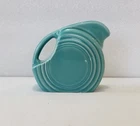 Fiesta Pitcher 4 Oz Mini Disc Turquoise Disk Creamer Fiestaware Homer Laughlin