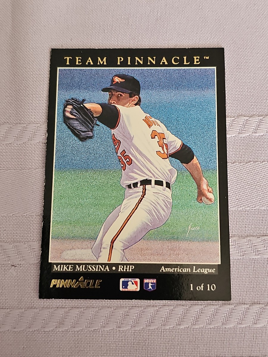 Greg Maddux/Mike Mussina 93 Team Pinnacle Insert Baseball Card | eBay