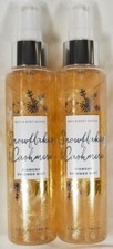 Bath Body Works SNOWFLAKES  CASHMERE Diamond Shimmer Mist 4.9 oz Lot of 2