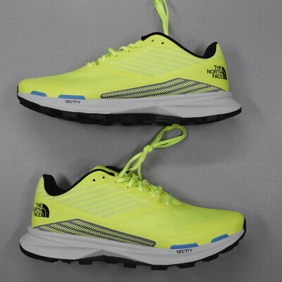 The North Face Neon Led Yellow Vectiv Levitum Running Shoes  display picture 1