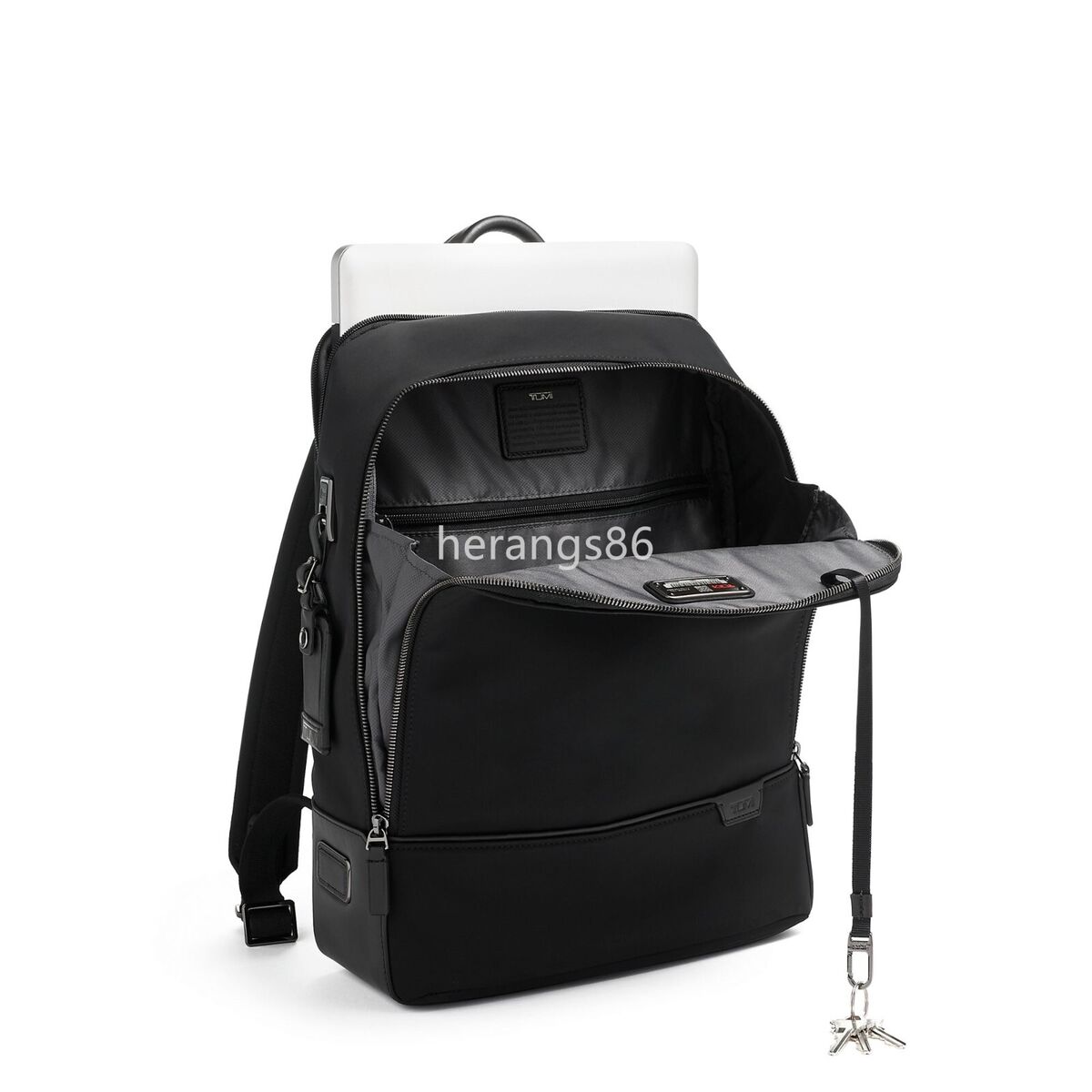 TUMI HARRISON William Backpack Business Black Outlet Zip TUMI HARRISON William Backpack Business Black Outlet Zip
