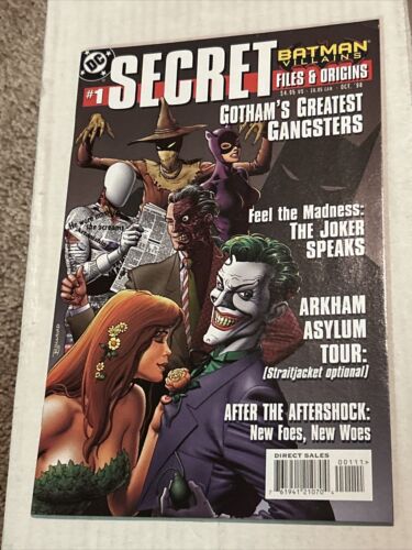 Batman Villains Secret Files & Origins #1 Joker Poison Ivy - COMBINED SHIPPING - Picture 1 of 7