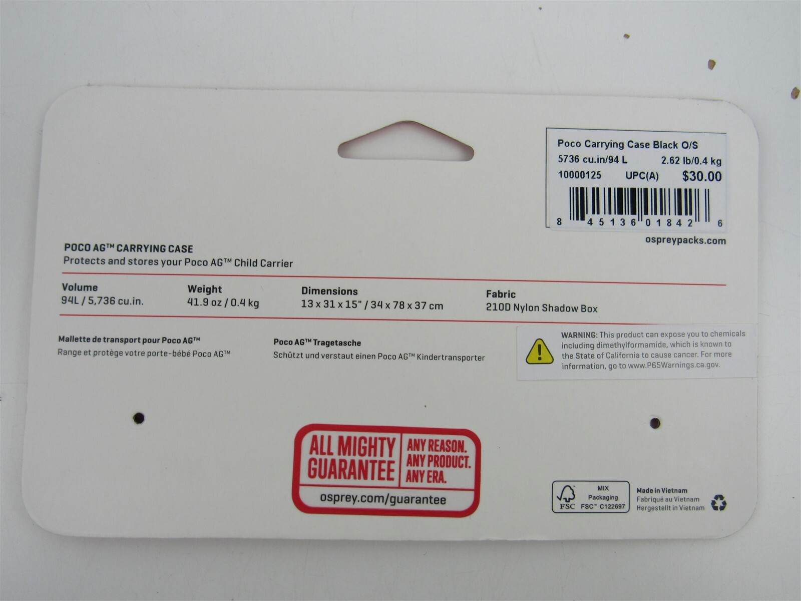 poco ag carrying case