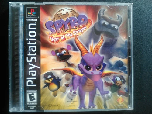 Spyro Year of Dragon PS1 Complete, Tested, Sanitized, Adult Owned, Free Ship CAN