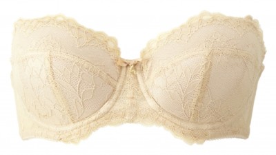 GOSSARD 7707 NUDE Push Up Bügel BH Trägerlos 70-85, A-I