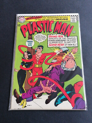 Plastic Man #1 - DC Comics - December 1966 - 1st Print