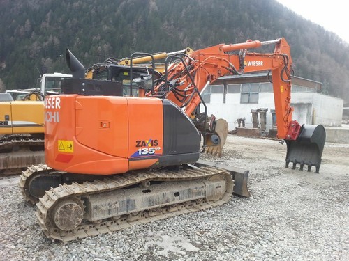 Klej Hitachi Zx 135 US Decals (naklejki), kompletny zestaw - Zdjęcie 2 z 2