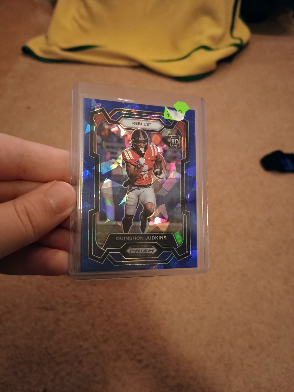 2024 Panini Prizm Draft Picks - Quinshon Judkins #146 Blue Ice Prizm /99 (RC)