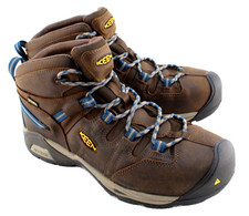 New KEEN Detroit Mid Size 13 EE Waterproof Steel Toe Men's Work Boots MSRP 185