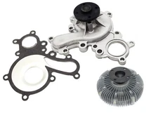 Cooling Water Pump & Fan Clutch for LX570 08-14 Sequoia 08-14 Tundra 07-14
