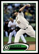 2012 Topps #577 Dallas Braden