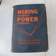 1951 Wiring Materials, Power Apparatus.  G.E. Supply Corp.