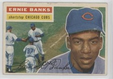 1956 Topps Ernie Banks (Gray Back) #15 HOF 0n5i