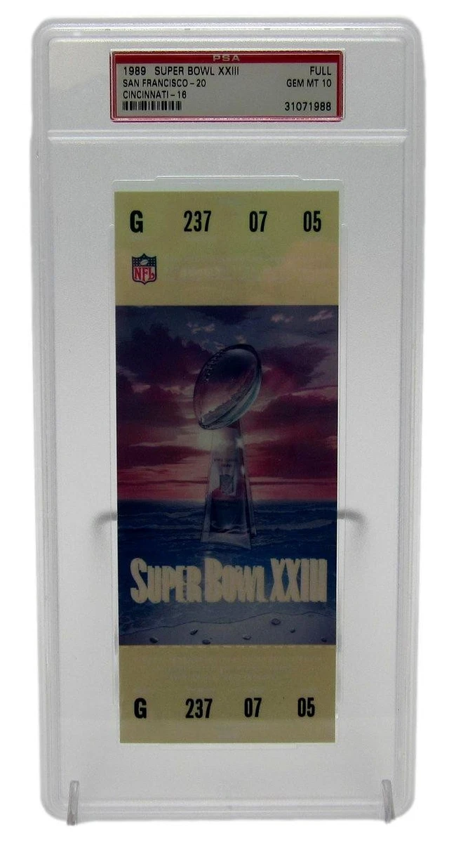 Super Bowl In Vintage Sports Ticket Stubs for sale | eBay