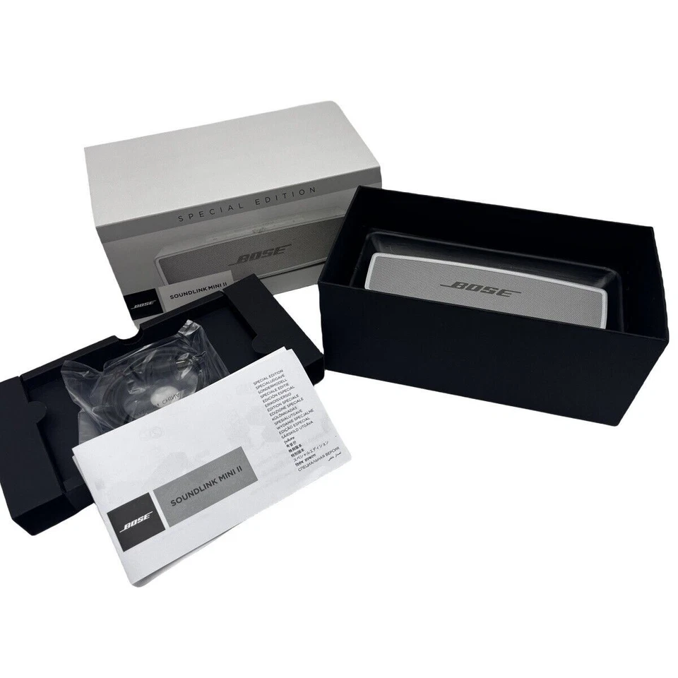 New! Bose SoundLink Mini II Portable Special Edition Bluetooth Speaker - Silver - Image 2 of 4