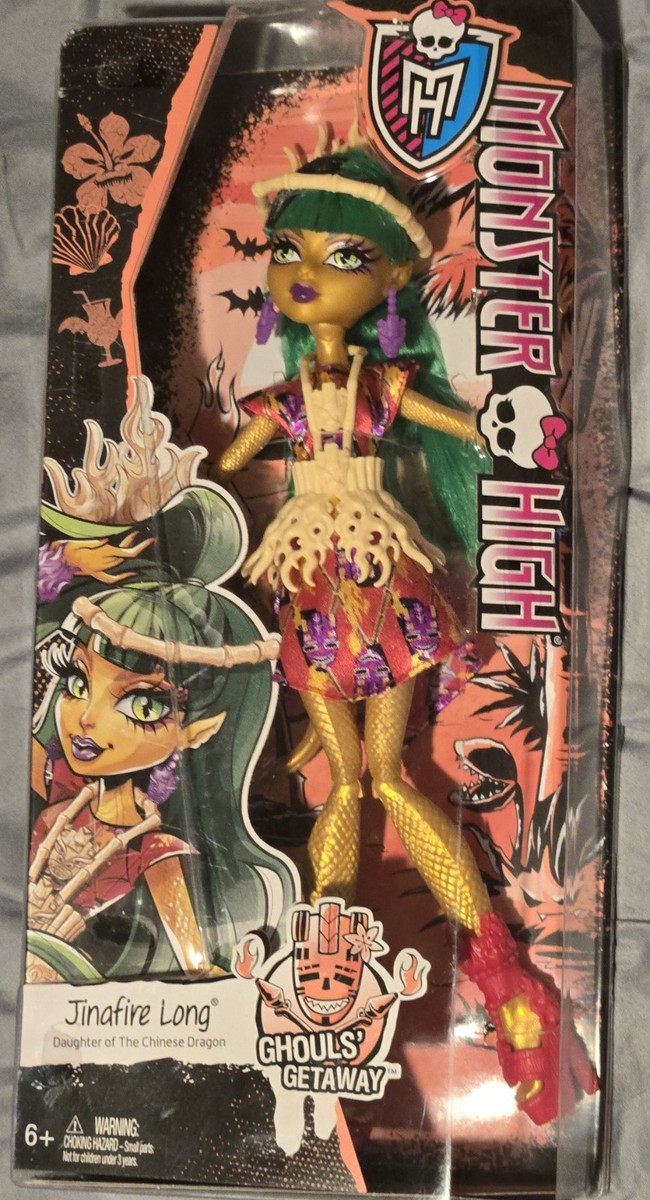 Monster High Ghouls Getaway Jinafire Long Doll New In Box | eBay