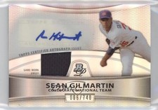 2010 Bowman Platinum Auto Relic Refractor 6/740 Sean Gilmartin #PAR-SG Auto sh7