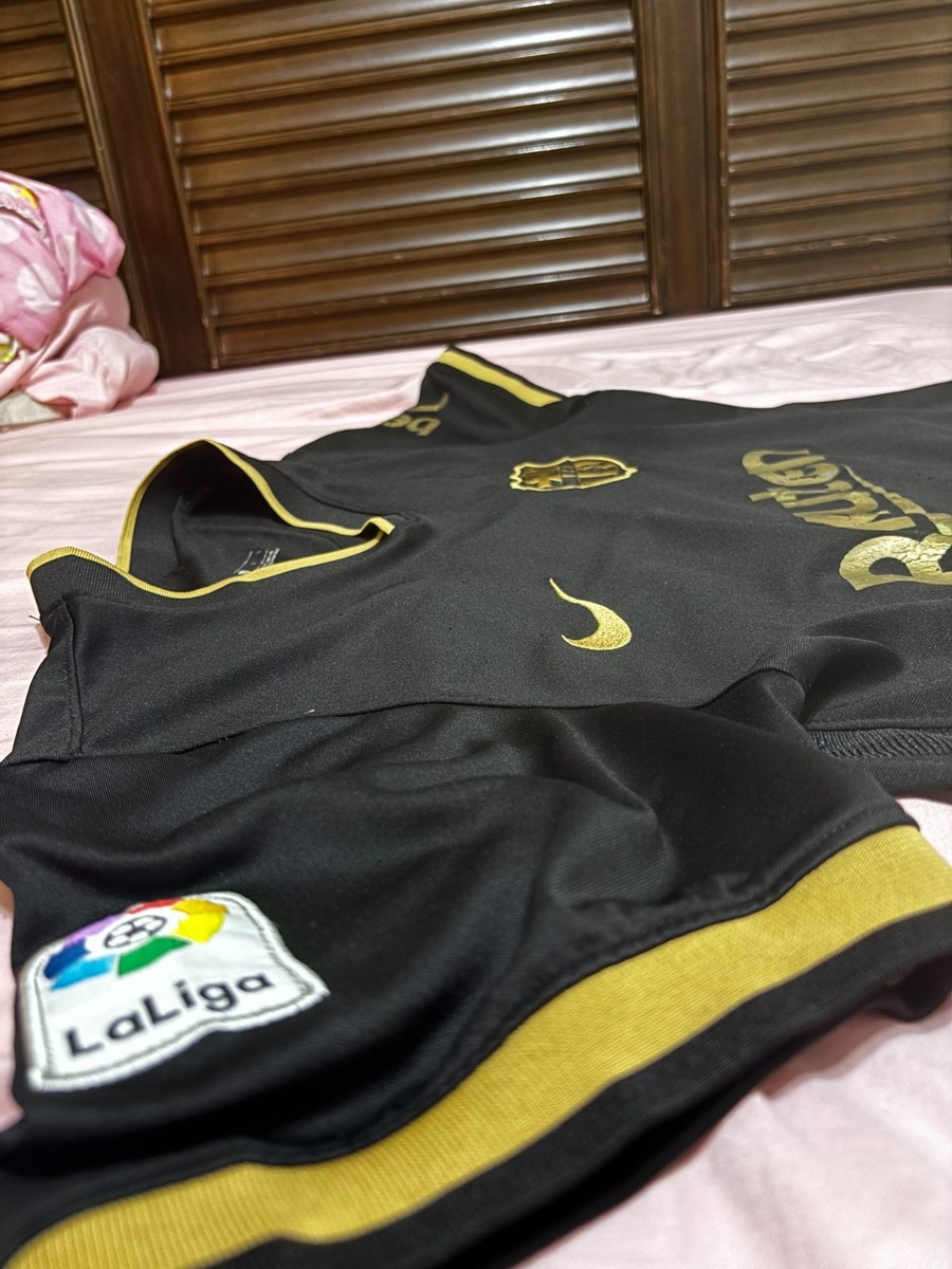 Nike FC Barcelona 2020/21 Away Black Gold La Liga Patch Rakuten