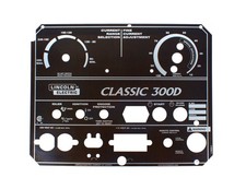 Lincoln Classic 300D Satin Black Photometal Faceplate 9SL10849-3 Misprint