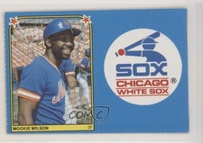 1983 Fleer Baseball Album Stickers Pairs Mookie Wilson Chicago White Sox 1z4