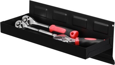 Magnetic Tool Tray 12''x4.5''x1.25'', Tool Organizer for Cabinets, Garage Magnetic