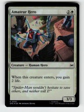 Amateur Hero 1 Marvel's Spider-Man: Eternal-Legal Magic: The Gathering Foil NM