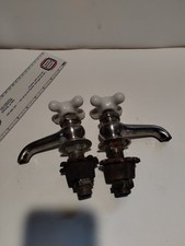 Vintage Bathroom Faucet Chicago Faucet Hot and Cold Separate Faucets