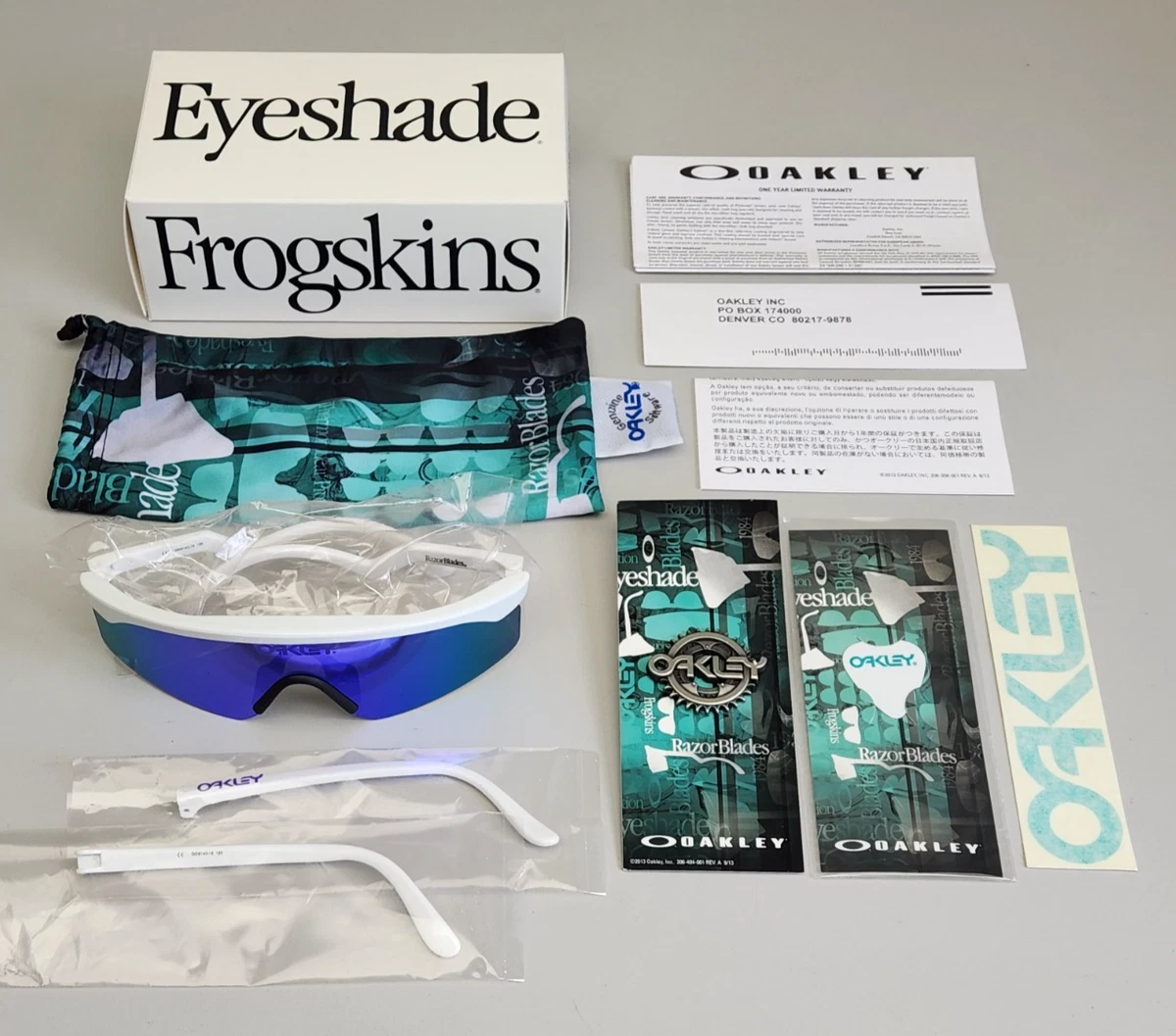 Oakley Razor Blades Sunglasses for Men for sale | eBay