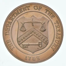 Department Of The Treasury 1789 US Proof Set Token Medal