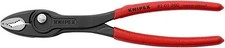 KNIPEX TwinGrip 200 mm adjustable front handle pliers with PVC handles