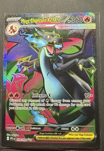 Pokémon TCG Mega Charizard EX 109/094 SR English Near Mint