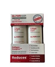 Dr. FORHAIR Folligen Original Shampoo, 2 Pack 25.36 fl oz 750ml x 2 