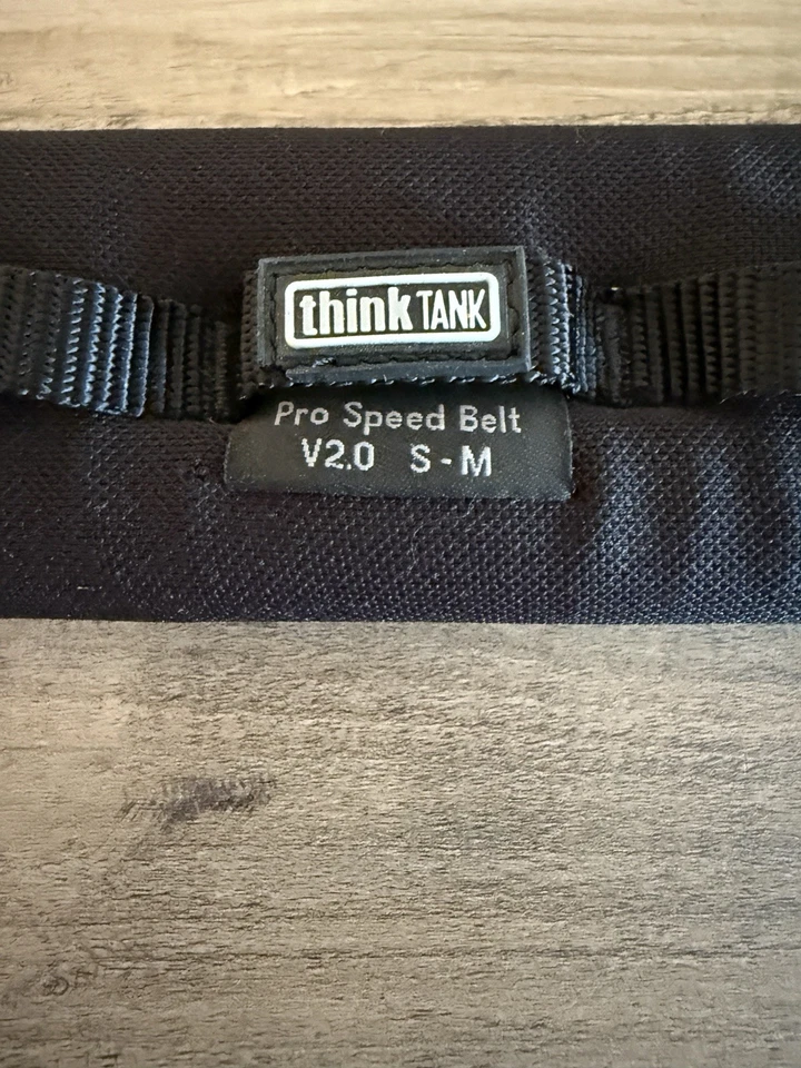 Think Tank Pro Speed Belt V.2.0 Paquete Cintura Pequeña-Mediana Negro Foto 3 de 4