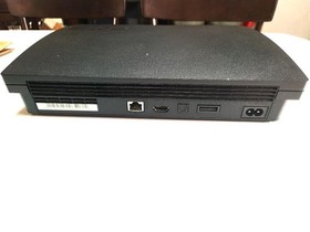 PlayStation 3 PS3 console Black with manual and cables
