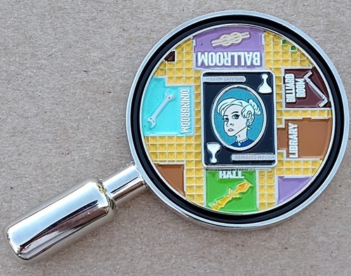 Murder in STT Mansion Madame Sapphire Geocoin - Activated & Adoptable - TBAH687