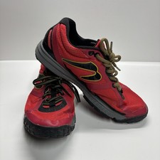 Newton Boco AT 4 Running Shoes Men's Size 8.5 Red & Black Forefoot Lugs READ