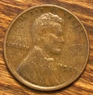 1929 Lincoln Wheat Cent Streaky Woody Improper Alloy Mix Error Unique Eye Appeal