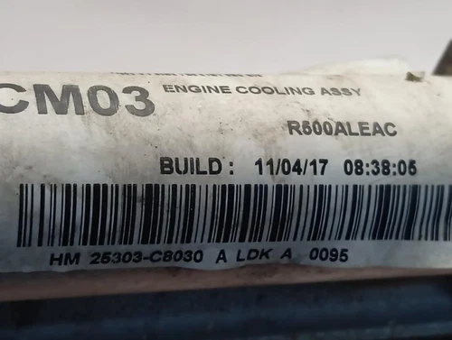 25303C8030 Condensador/Radiador Aire Acondicionado per HYUNDAI I20 (PB) 7207282 - Imagen 3 de 4