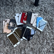 a bunch of iPhone parts