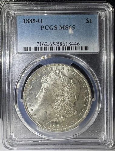 1885-O $1 Morgan Silver Dollar PCGS MS 65 (446)