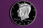 ESTATE FIND 2014 S SILVER PROOF KENNEDY HALF DOLLAR #K60398