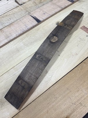 White Oak Whiskey Barrel Stave With Bung, from Old Prentice Distillery