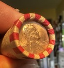 Full Roll Of Wheat Pennies With BU 1958 D End Coin — photo 1