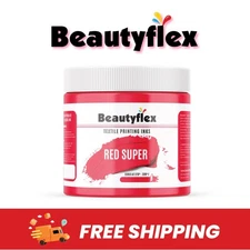 Red - Screen Printing Plastisol Ink - Low Temp Cure - 8 fl oz