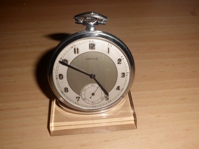 offene Taschenuhr Revue