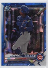 2021 Bowman Chrome Draft Sapphire Edition Reginald Preciado #BDC-199 1b3
