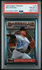 1993 Finest Promos Nolan Ryan Signed Baseball Card PSA 8 DNA Certified 10 HOF
