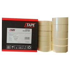JTAPE PREMIUM MASKING TAPE ROLL 18/24/36/48mm PACK OF 12/9/6/5
